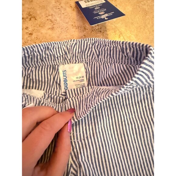 Rugged/Ruffle Butts 5-Piece Boys Bundle 18-24M, Button-Down Shirts, Seersucker - Picture 3 of 8